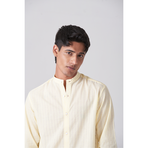 Camisa Classique Casual para Hombre Crema - Product Image 1