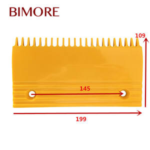 BEVG Bimore Escalera mecánica Peine Plato Plástico Amarillo 199x109x145 Dientes 22 <span class=keywords><strong>Centro</strong></span> - Product Image 6