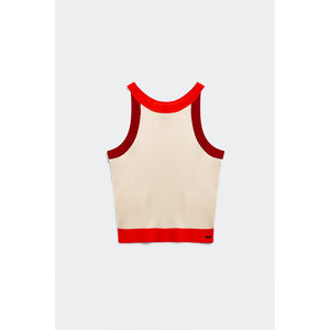 Top Corto a Costine Traspirante Taglia Unica, Aderente, Urbano, in Spandex, Casual, Sportivo, Sexy, con Decorazione in Pizzo e Logo Personalizzato - Product Image 4