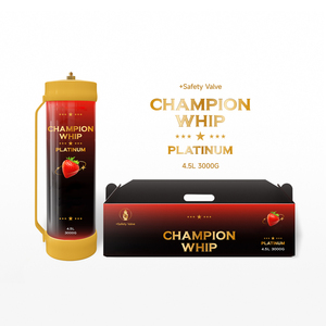 Bouteille de gaz CO2 azote Champion Whip 4,5 L 3000 g – Réservoir de gaz industriel pour usage professionnel commercial - Product Image 4