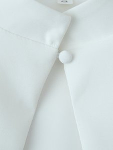 Conjunto de Dos Piezas Personalizado 2026 para Mujer, Top Sin Tirantes de Color Sólido y <span class=keywords><strong>Capa</strong></span> Cruzada, Atuendo Minimalista para la Noche, OEM/ODM por Fábrica China - Product Image 6