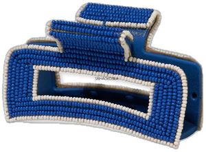 ที่หนีบผมลูกปัดสีชมพูและสีแดงที่หนีบผมดีไซน์หรูหราหรูหราหรูหราหรูหราคุณภาพสูงสง่างามสำหรับเด็กผู้หญิงและผู้หญิง - Product Image 4