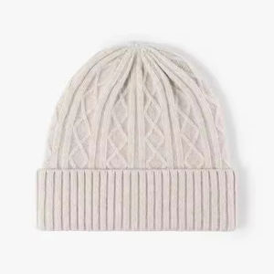 Bonnets tendance, logo personnalisé, bonnets en jacquard, style d'hiver, vente directe d'usine en ligne avec faible MOQ, étiquette privée - Product Image 4