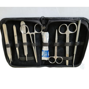 7 pièces médecin étudiant chirurgie avancée anatomie dissection outils Kit métal acier biologie étudiants ensembles chirurgicaux - Product Image 5