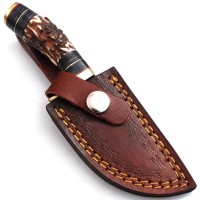 Couteau d'extérieur Damas Skinner de qualité industrielle