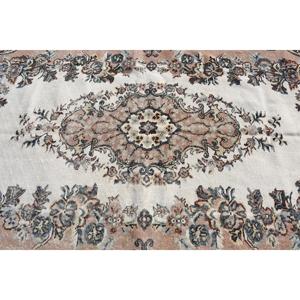 Tapis turc vintage, tapis de 5,4 x 9,2 pieds, grand tapis persan brun - Product Image 4