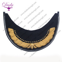 Visera Bordada a Mano con Hilo Metálico Personalizada - Diseño Liso Ceremonial Ecológico Unisex para Exteriores, Esquí, Cuatro Estaciones, Uso Diario