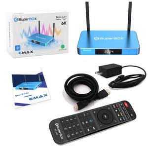 กล่องรับสัญญาณทีวีอัจฉริยะ Official Superbox S6 Max รุ่น 4GB RAM 64GB ROM สหรัฐอเมริกา สินค้าคงคลัง - Product Image 1