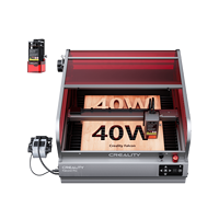 Graveur/découpeur laser à diode fermé Falcon2 Pro 22W/40W/60W, kit de test gratuit, FDA Classe 1, IEC60825, CE, 400x400mm, 4555nm, Basswood DXF