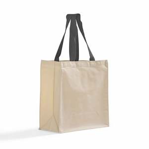 Eco-Friendly Cotton Tote Bag <b>Medium</b> Size Personalized with Heat Transfer Letter Screen Printing for Advertising Foods Gift Use - Product Image 1