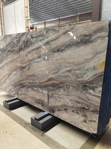 Marbre brun naturel importé de haute qualité Italie marbre brun de Venise poli grandes dalles pour revêtement de sol mural carrelage hauts de salle de bain - Product Image 3