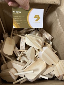 Helado de madera Nuevos juguetes de cocina de madera Juguetes Montesori juguetes educativos de madera - Product Image 5