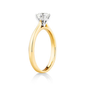 Premium 0.80 Carat <b>Moissanite</b> 6 Prong Solitaire Ring 14K Solid White Gold Simple Engagement <b>Jewelry</b> Wholesale Supplier Export - Product Image 4