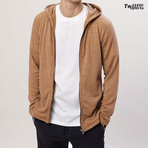 Sweat-shirt à capuche en velours pour hommes de la collection d'automne Super Soft Autumn Digital Printing Plain Dyed Techniques Sweatshirt - Product Image 1