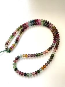 สร้อยคอเม็ดทัวร์มาลีนธรรมชาติ 275.50 กะรัต สำหรับทำเครื่องประดับอัญมณีชั้นดี - Product Image 6