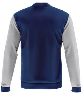 Haute Qualité 100% Polyester Polaire Varsity Veste XL À Capuche Léger Bouffant Doux Sensation Direct Fabricant Coupe Coudre Sublimation - Product Image 3