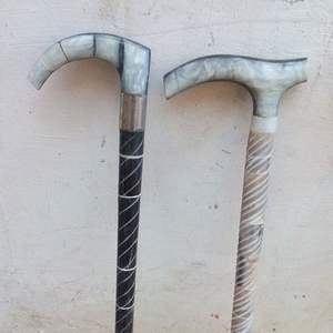 Bastón de cuerno de búfalo para hombre viejo con elegante mango de cuerno natural - Product Image 4