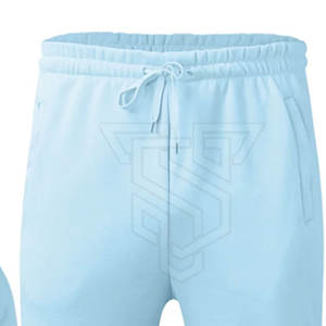 Ensemble de survêtement pour homme en coton 100% de haute qualité, fabriqué en usine, taille plus, hiver, taille élastique, logo personnalisé, respirant - Product Image 3