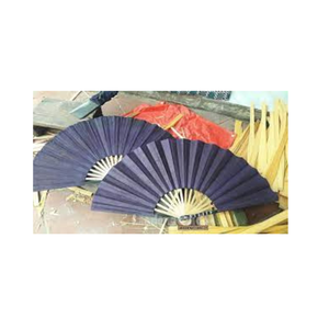 Abanico manual de papel/bambú con logotipo impreso personalizado al por mayor - Product Image 5