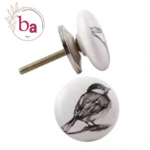 Tiradores y tiradores de cerámica de diseño moderno para cajones para muebles de cocina, dormitorio, baño y sala de estar-CK 261 - Product Image 1