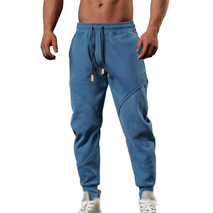 Pantalones Deportivos Casuales de Algodón para Hombre, Transpirables, Impermeables, Ecológicos, con Cintura Elástica, Ajuste Holgado, para Gimnasio, Entrenamiento, Correr, OEM - Product Image 1