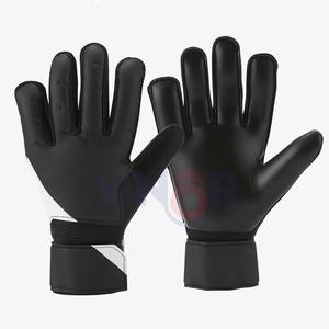 Gants de gardien de but de football en latex de caoutchouc antidérapants professionnels bon marché fabriqués sur mesure - Product Image 1