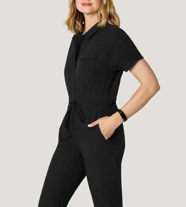 Mono médico para mujer, conjuntos de uniformes de hospital transpirables elásticos para mujer - Product Image 4