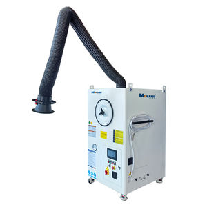 جهاز محمول لاستخراج دخان اللحام وجمع الغبار مع ذراع شفط مرن حاصل على شهادة CE - Product Image 2