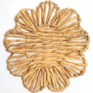Napperon de style américain tissé à la main écologique en jonc de mer Vaisselle de table Décoration de fête en gros du Vietnam - Product Image 3