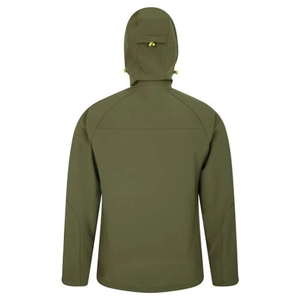 ผู้ผลิตขายส่ง OEM เสื้อแจ็คเก็ตซอฟต์เชลล์ผู้ชาย โพลีเอสเตอร์ ระบายอากาศ กันน้ำ ทนทาน เสื้อกันฝนสำหรับผู้ชาย - Product Image 2