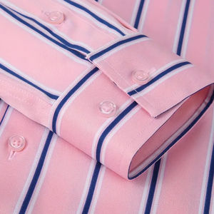 Camisa de franela blanca antiarrugas para hombre, vestido Formal transpirable con cuello de botón Vintage, camisa de manga larga informal - Product Image 2