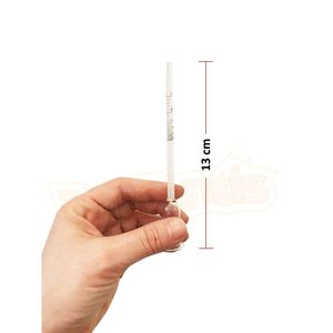 Vinomètre en verre transparent AEK-Tech, mesureur d'alcool pour vin, 0-25%, alimenté par piles, pour la fermentation et la brasserie artisanale - Product Image 4