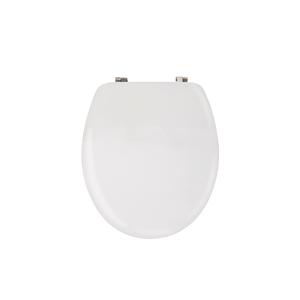 Sedile per Bagno - Bianco - Acrilico e Acciaio Inossidabile - Product Image 1