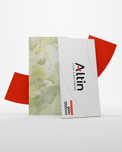 แผ่นกระเบื้องพอร์ซเลนสะท้อนแสงขนาดใหญ่24x48แผ่นกระเบื้องเคลือบเงาวาววาวมากดีไซน์แบบสเปนขนาด600x1200มม. - Product Image 1