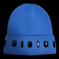 Chapeau en tricot personnalisé de haute qualité 2025, vente en gros OEM, chapeau personnalisé brodé pour l'automne et l'hiver, bonnets chauds