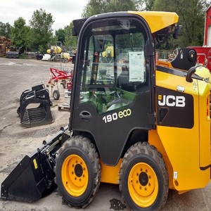 Chargeuses compactes JCB 190 Équipement de qualité supérieure pour les projets d'aménagement paysager et de construction Livraison rapide disponible - Product Image 5