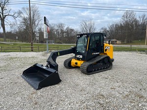 Cargador compacto telescópico ancho de orugas de goma con orugas JCB 3TS-8T para construcciones de edificios y carreteras - Product Image 3