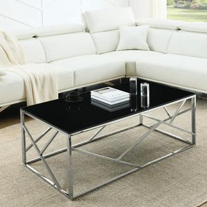 Luxurious Eco-Friendly Modern Design Long Size <b>Stainless</b> <b>Steel</b> Coffee <b>Table</b> for Living Room Furniture Indian Supplier Low Price - Product Image 3