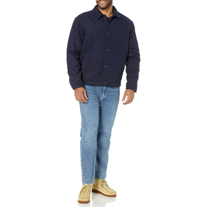 Veste en molleton de baseball personnalisée de haute qualité pour homme, style broderie sur les manches, veste d'hiver en molleton, fabrication OEM - Product Image 5