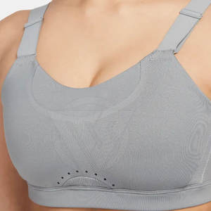 Soutien-gorge de sport respirant et écologique pour femme avec bretelles réglables en Spandex/Nylon, maintien moyen, séchage rapide - Product Image 3