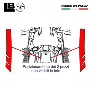 Kit Adesivo in Gel BOOMERANG Accessori per Scooter Compatibile con KYMCO XCITING 300 PROTECTIONS - Product Image 3