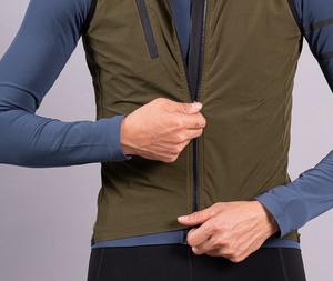 Chaleco informal de trabajo para exteriores para hombres y mujeres, chaqueta con cremallera sin mangas transpirable de lana Polar compuesta gruesa de invierno - Product Image 5