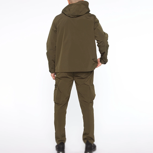 Conjunto Deportivo Informal para Hombre, Sudadera con Capucha y Pantalones Deportivos con Estampado, Pantalones Deportivos con Bolsillos Laterales, 100% Algodón - Product Image 2