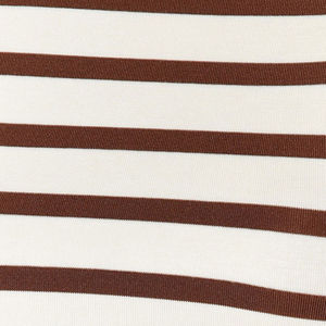 Camiseta de mujer Performance Fit 95% algodón 5% Spandex ajustada mangas casquillo en forma de raglán cuello redondo Castaño Scoop Hem camiseta - Product Image 5