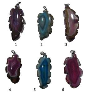 Cuarzo Solar Natural Druzy Single Bail Estalactita Slice Ágata Negro Galvanizado Diseñador Colgante Tamaño Aproximadamente 25-30mm - Product Image 3