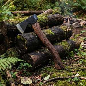 Hacha Vikinga de Acero al Carbono Forjada a Mano, Personalizada, de Grado Industrial, Alta Calidad, Venta Directa de Fábrica - Product Image 1