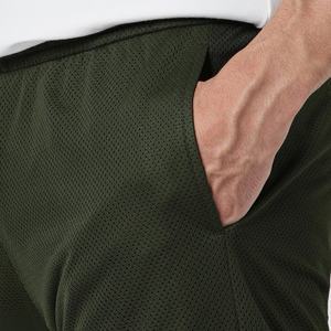 กางเกงขาสั้นผ้าตาข่ายใส่สบายสำหรับผู้ชายเสื้อผ้าจากบังคลาเทศผลิตจากโรงงาน100% - Product Image 4