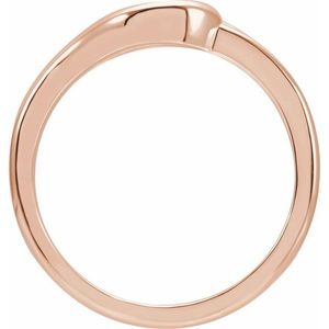 Stuller Interlocking <b>Ring</b> 57971:102P 14KR for Gift Occasions - Product Image 2