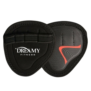 Levantamiento de pesas CrossFit WOD Gym Empuñadura de cuero de carbono Fitness Levantamiento de pesas Entrenamiento Palma Protección de manos OEM ODM Diseño personalizado - Product Image 5