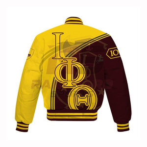 Veste d'hiver Greek Life Fraternity Letterman personnalisable, légère, unisexe - Product Image 2